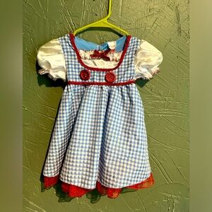 Wizard of Oz Dorothy costume toddler size